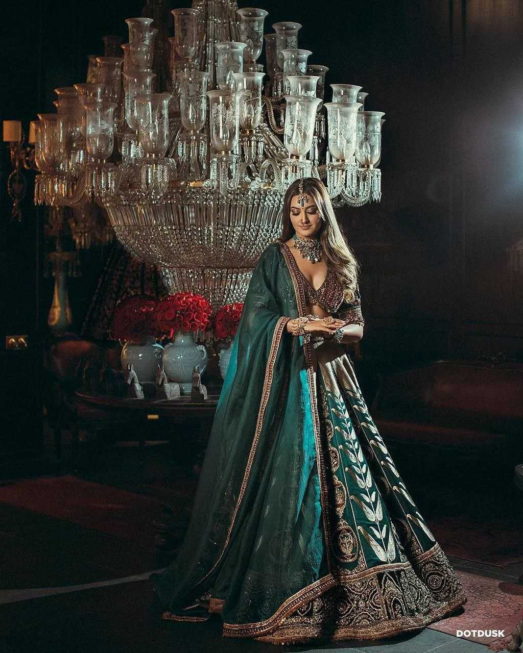 Mulmul Satin lehengas