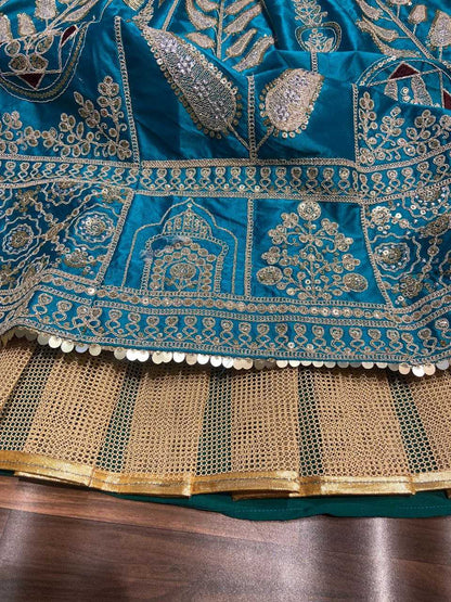 Mulmul Satin lehengas